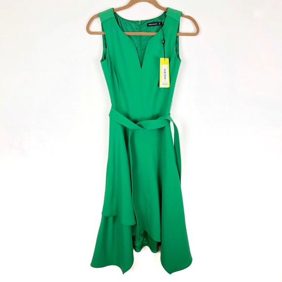 karen millen asymmetric hem dress